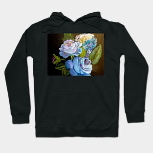 Blue Roses Hoodie